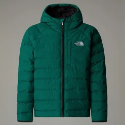 Clearance The North Face Vendbar Perrito Jakke Til Drenge Evergreen