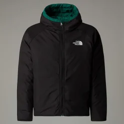 Clearance The North Face Vendbar Perrito Jakke Til Drenge Evergreen