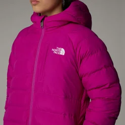 Hot The North Face Vendbar Perrito Jakke Til Piger Deep Mulberry