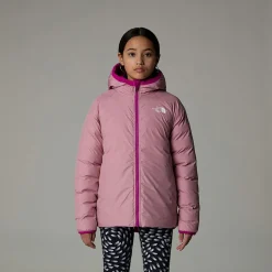 Hot The North Face Vendbar Perrito Jakke Til Piger Deep Mulberry