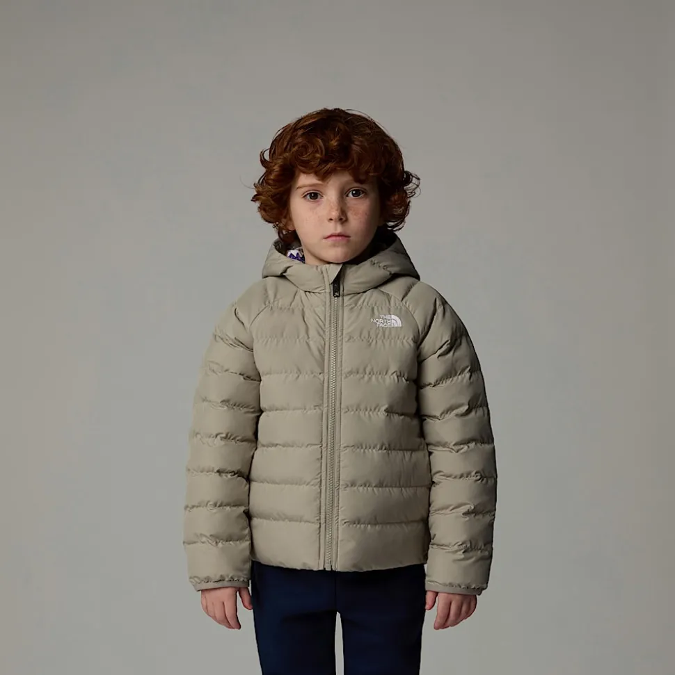 Store The North Face Vendbar Perrito Jakke Til Børn Clay Grey