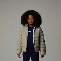 Store The North Face Vendbar Perrito Jakke Til Børn Clay Grey