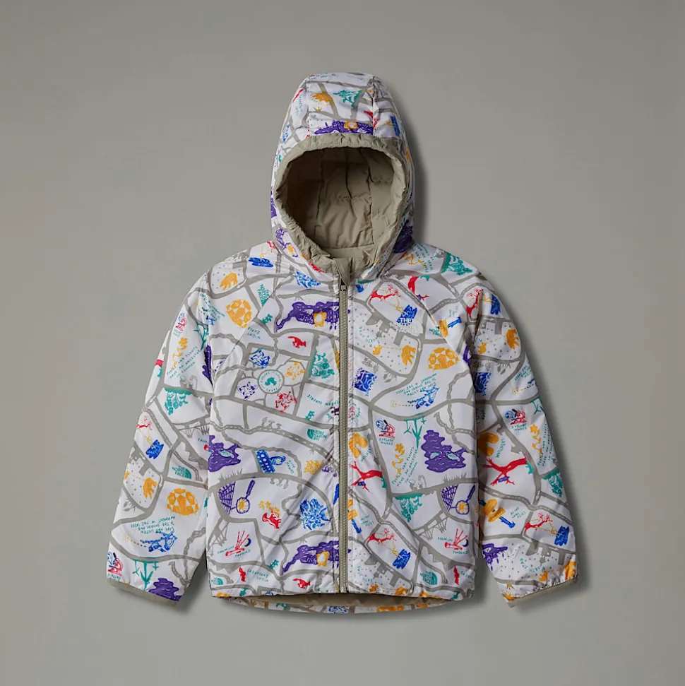 Store The North Face Vendbar Perrito Jakke Til Børn Clay Grey