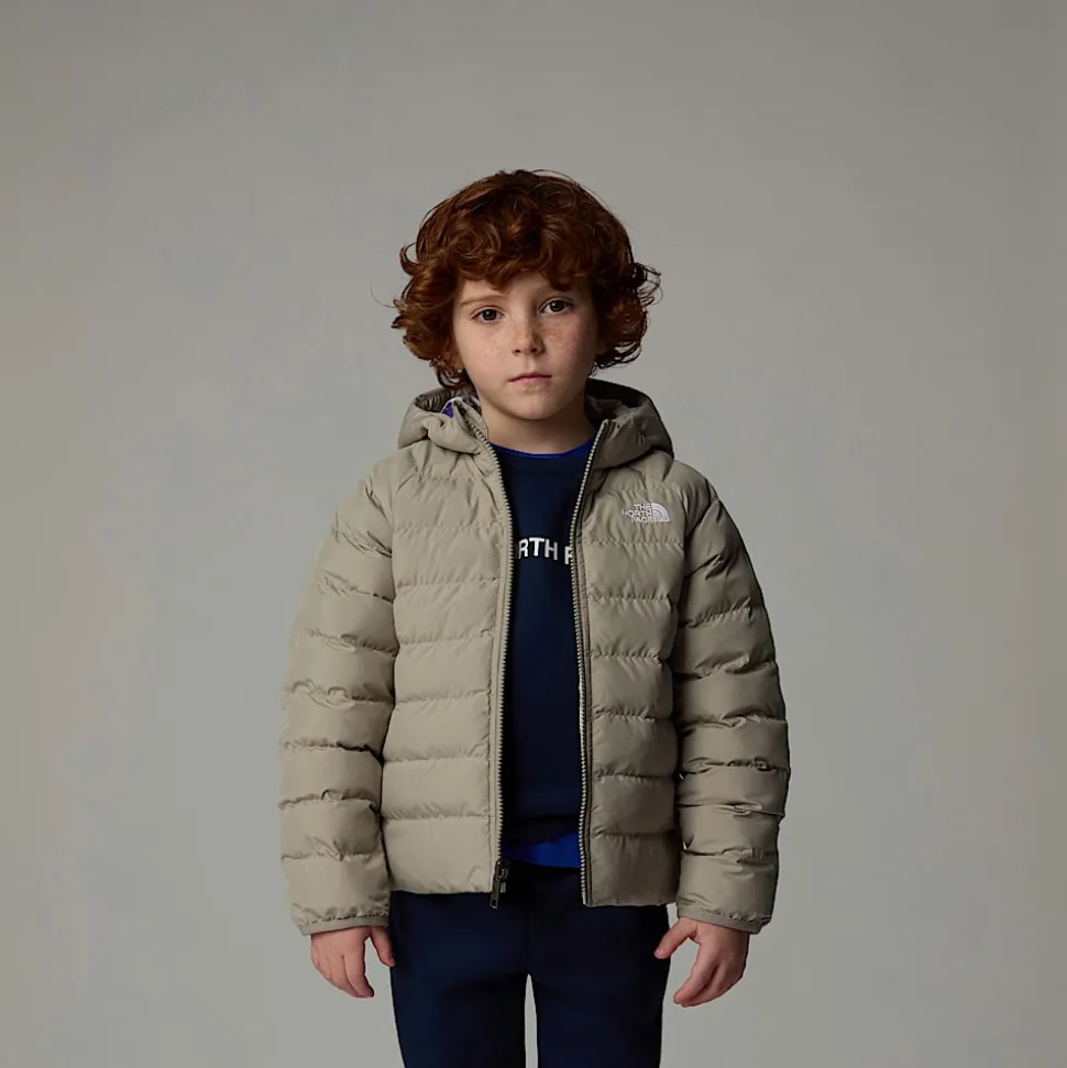 Store The North Face Vendbar Perrito Jakke Til Børn Clay Grey