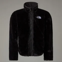 Hot The North Face Vendbar Shasta Jakke Med Lynlås Til Piger TNF Black