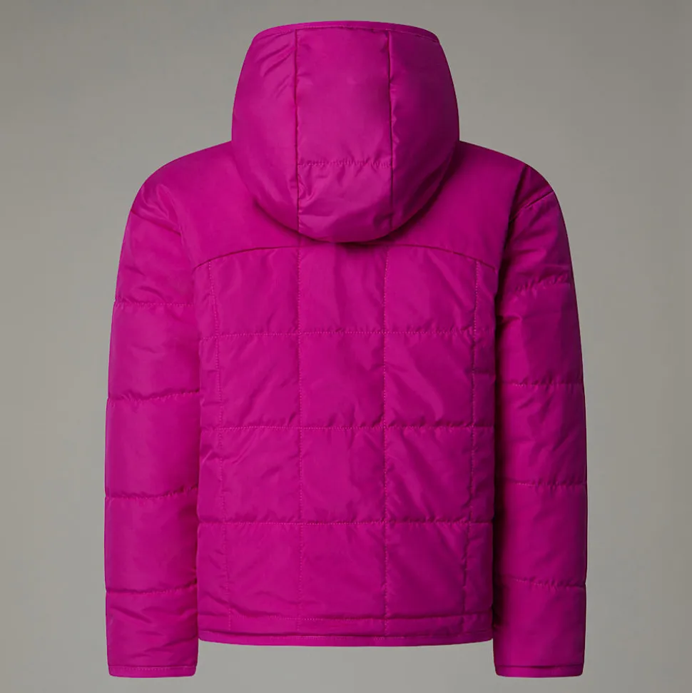 Sale The North Face Vendbar Shasta Jakke Med Lynlås Og Hætte Til Børn Deep Mulberry