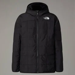 Sale The North Face Vendbar Shasta Parka Med Hætte Til Piger TNF Black