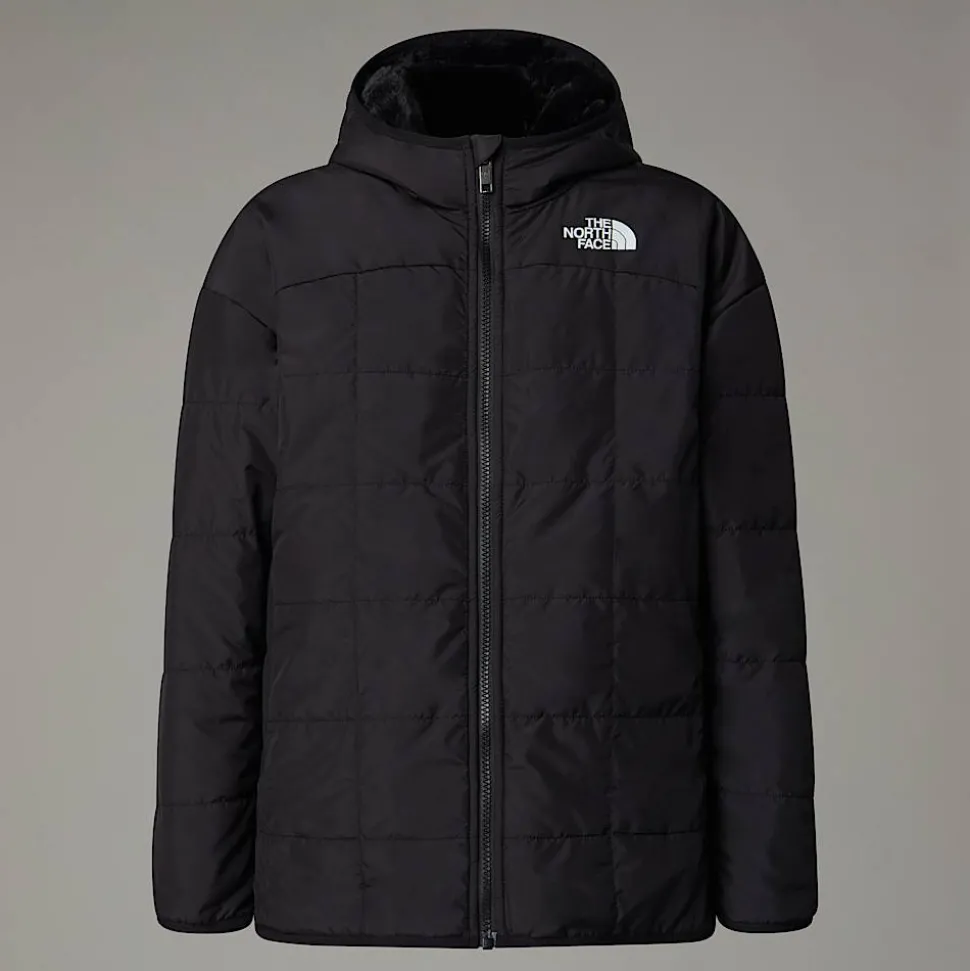 Sale The North Face Vendbar Shasta Parka Med Hætte Til Piger TNF Black