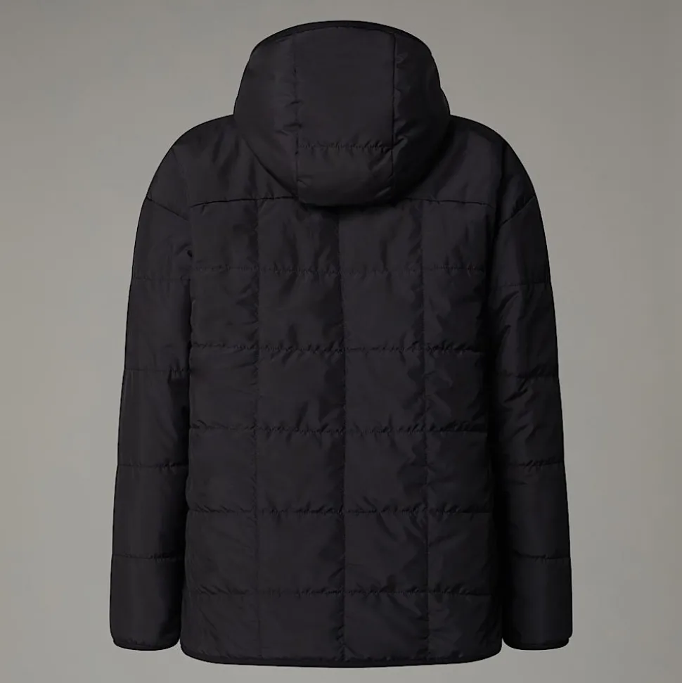 Sale The North Face Vendbar Shasta Parka Med Hætte Til Piger TNF Black