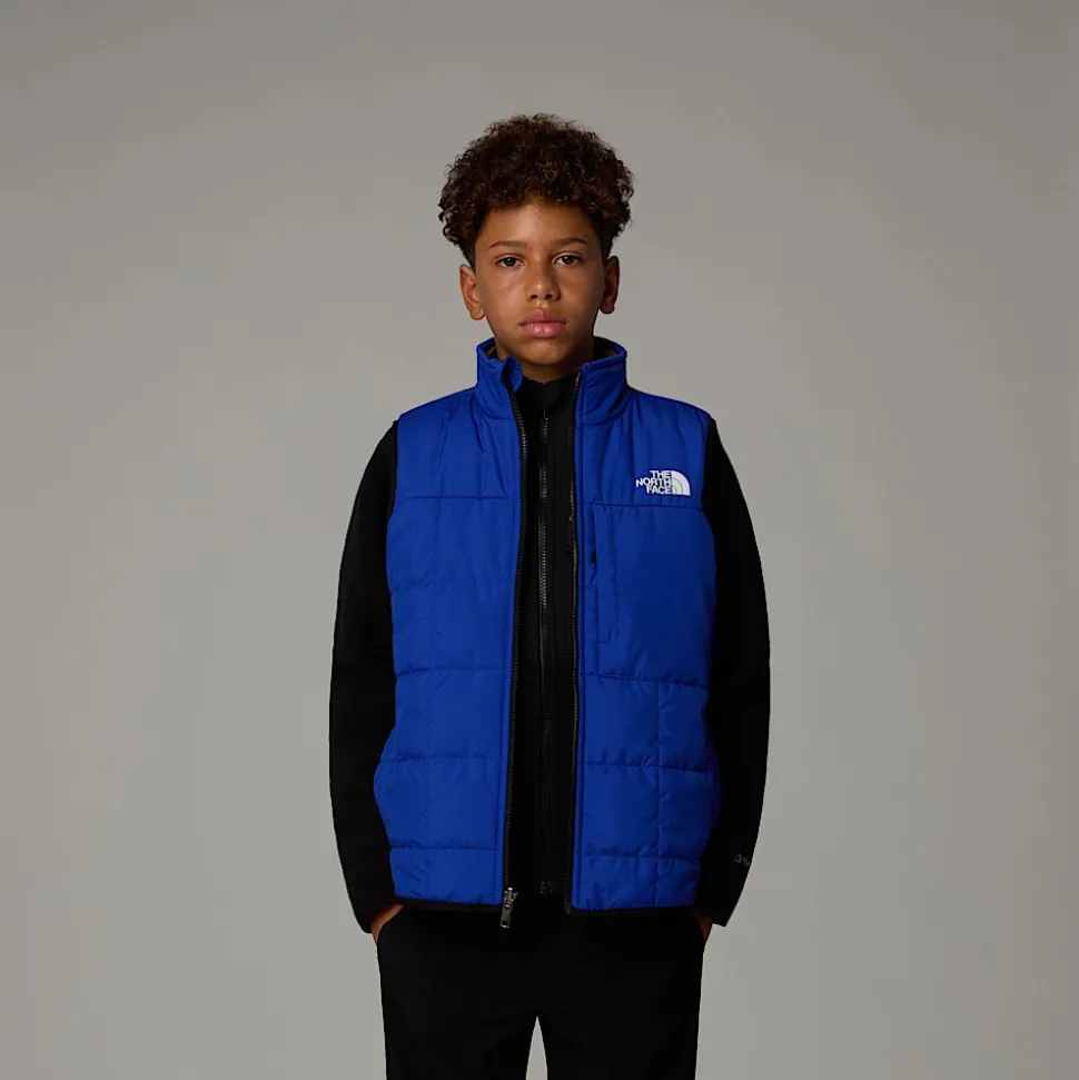 Discount The North Face Vendbar Shasta Vest Til Drenge TNF Blue