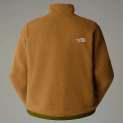 Clearance The North Face Vendbar Yumiori Fleecejakke Til Herrer Forest Olive-Utility Brown