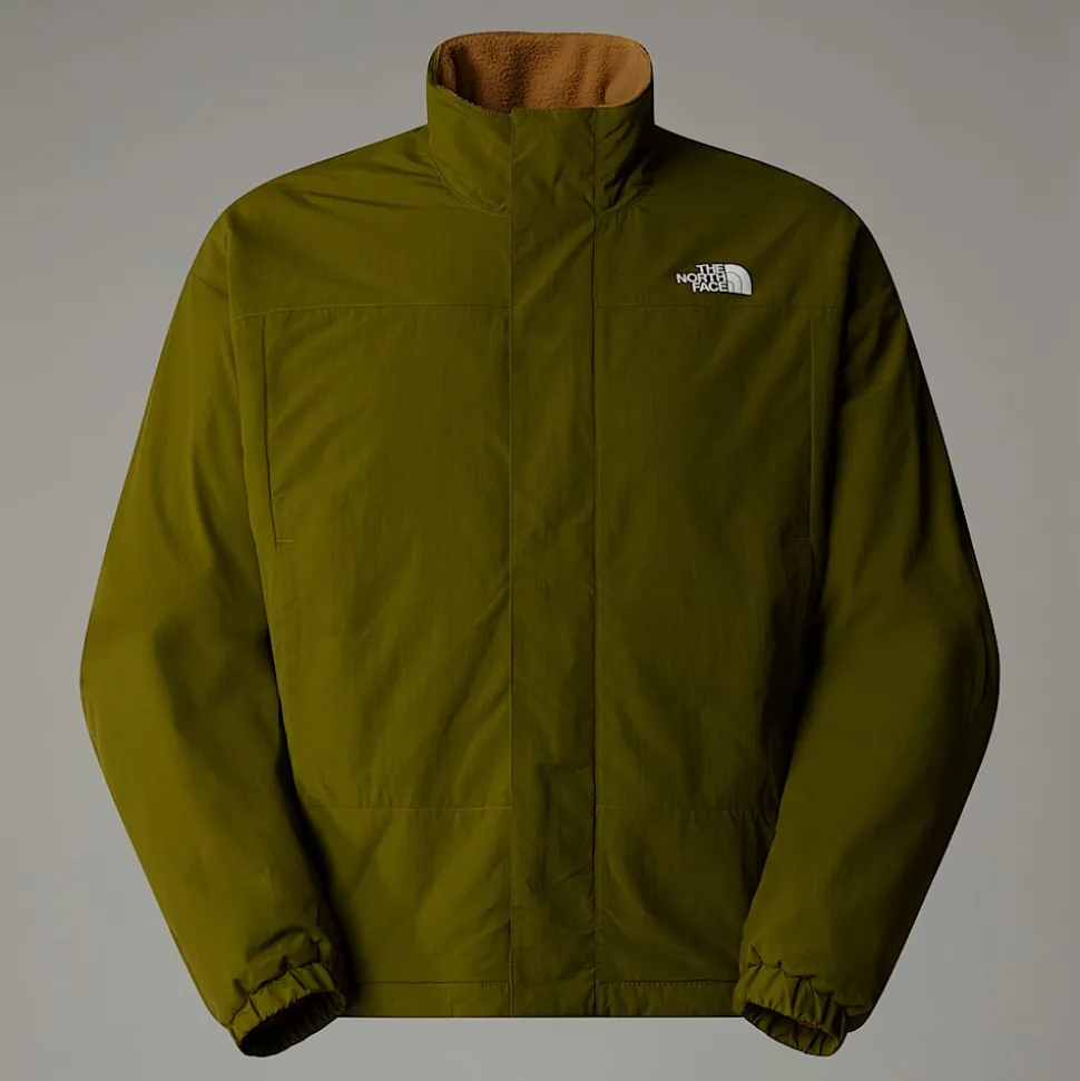 Clearance The North Face Vendbar Yumiori Fleecejakke Til Herrer Forest Olive-Utility Brown