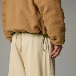 Clearance The North Face Vendbar Yumiori Fleecejakke Til Herrer Forest Olive-Utility Brown