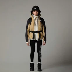 Outlet The North Face Vertical Graphic Leggings Til Piger TNF Black