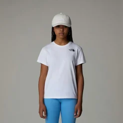 Hot The North Face Vertical Graphic Relaxed T-shirt Til Piger TNF White