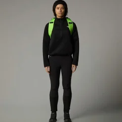 Shop The North Face Vertical Thermal Fleece Med Kvart Lynlås Til Damer TNF Black