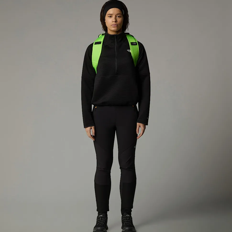 Shop The North Face Vertical Thermal Fleece Med Kvart Lynlås Til Damer TNF Black