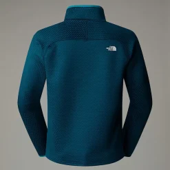 Outlet The North Face Vertical Thermal Fleece Med Kvart Lynlås Til Herrer Midnight Petrol