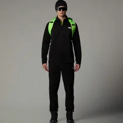 Fashion The North Face Vertical Thermal Fleece Med Kvart Lynlås Til Herrer TNF Black