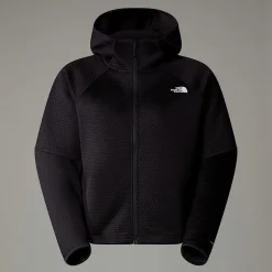 Flash Sale The North Face Vertical Thermal Jakke Med Lynlås Og Hætte Til Damer TNF Black