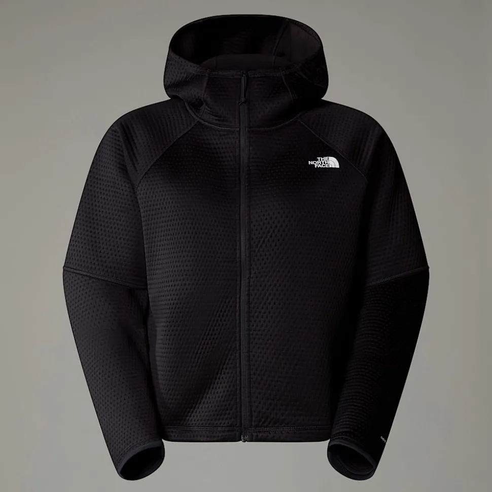 Flash Sale The North Face Vertical Thermal Jakke Med Lynlås Og Hætte Til Damer TNF Black