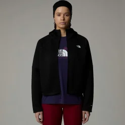 Flash Sale The North Face Vertical Thermal Jakke Med Lynlås Og Hætte Til Damer TNF Black