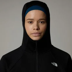 Flash Sale The North Face Vertical Thermal Jakke Med Lynlås Og Hætte Til Damer TNF Black