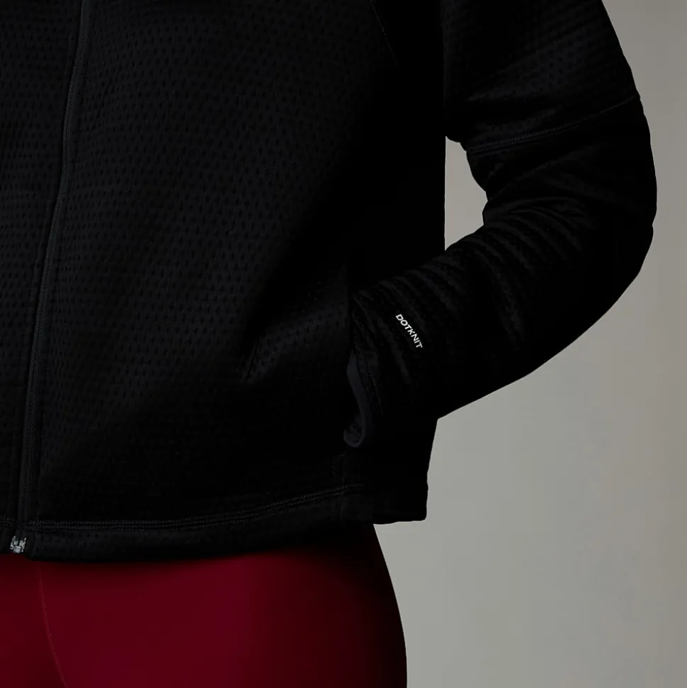 Flash Sale The North Face Vertical Thermal Jakke Med Lynlås Og Hætte Til Damer TNF Black