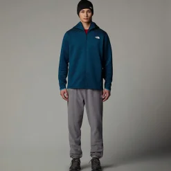 Shop The North Face Vertical Thermal Jakke Med Lynlås Og Hætte Til Herrer Midnight Petrol