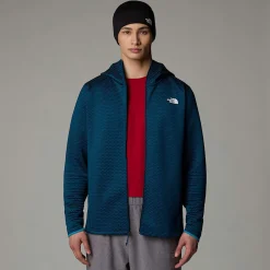 Shop The North Face Vertical Thermal Jakke Med Lynlås Og Hætte Til Herrer Midnight Petrol