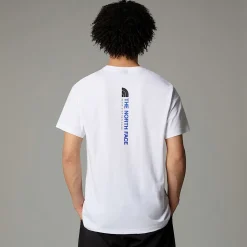 Sale The North Face Vertical T-shirt Til Herrer TNF White