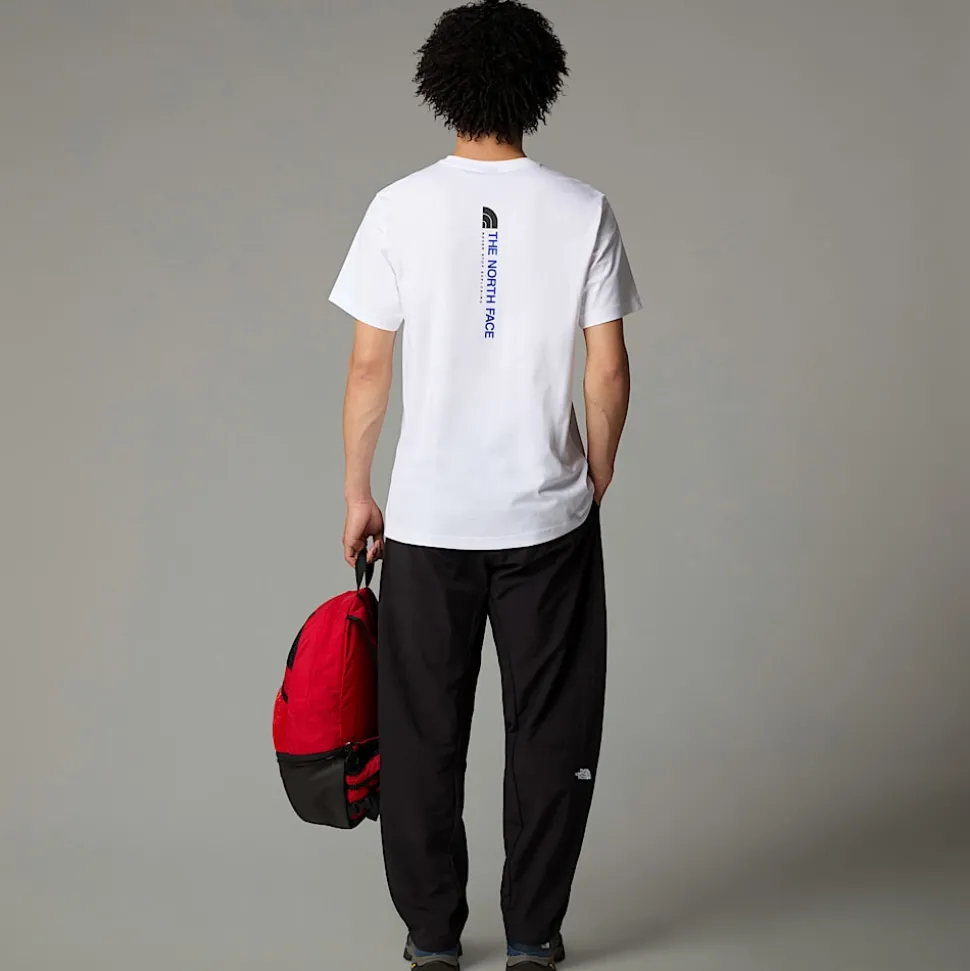 Sale The North Face Vertical T-shirt Til Herrer TNF White