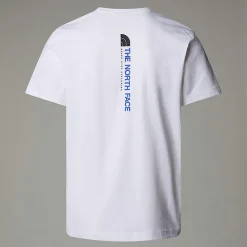 Sale The North Face Vertical T-shirt Til Herrer TNF White