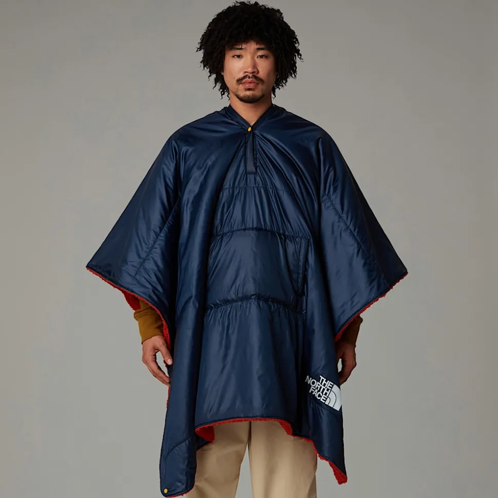 Store The North Face Wawona Fuzzy Tæppe Summit Navy-Rusted Bronze-NPF