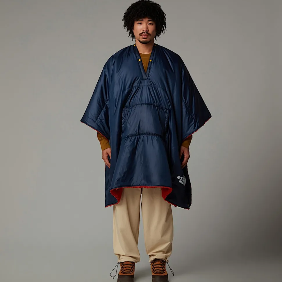 Store The North Face Wawona Fuzzy Tæppe Summit Navy-Rusted Bronze-NPF