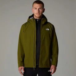 Outlet The North Face Whiton 3L Jakke Til Herrer Forest Olive-NPF