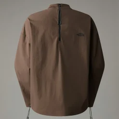 Online The North Face Woven T-shirt Med Lange ærmer Til Damer Smokey Brown