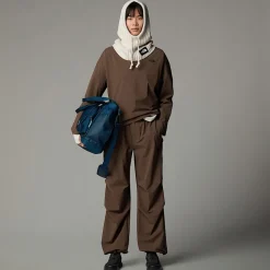 Online The North Face Woven T-shirt Med Lange ærmer Til Damer Smokey Brown