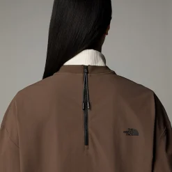 Online The North Face Woven T-shirt Med Lange ærmer Til Damer Smokey Brown