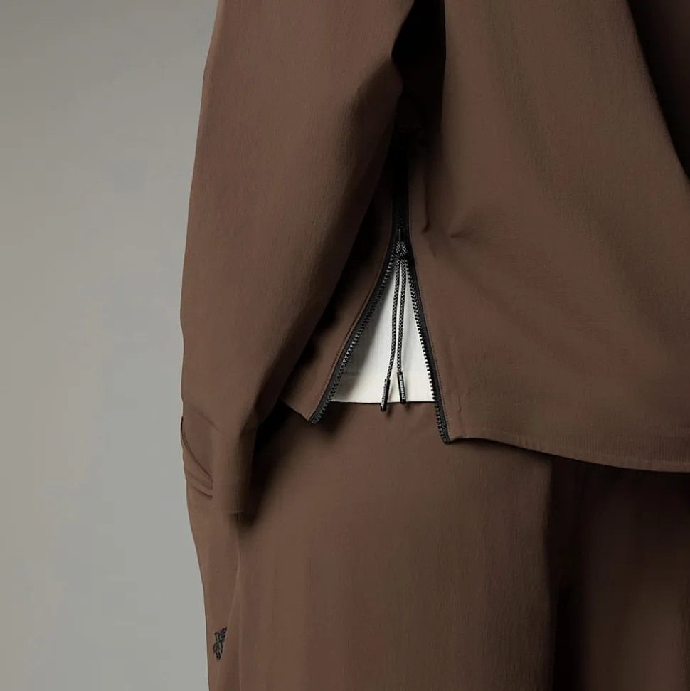 Online The North Face Woven T-shirt Med Lange ærmer Til Damer Smokey Brown