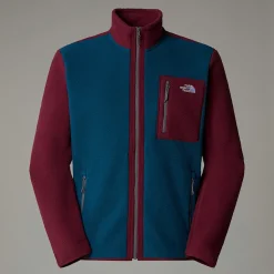 Hot The North Face Yumiori Fleecejakke Med Lynlås Til Herrer Midnight Petrol-Alpine Plum-Smoked Pearl