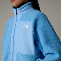 Fashion The North Face Yumiori Fleecejakke Med Lynlås Til Piger Cornflower