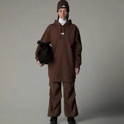 Discount The North Face Zumu Kjole Med Hætte Til Damer Smokey Brown