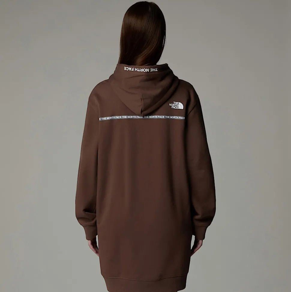 Discount The North Face Zumu Kjole Med Hætte Til Damer Smokey Brown