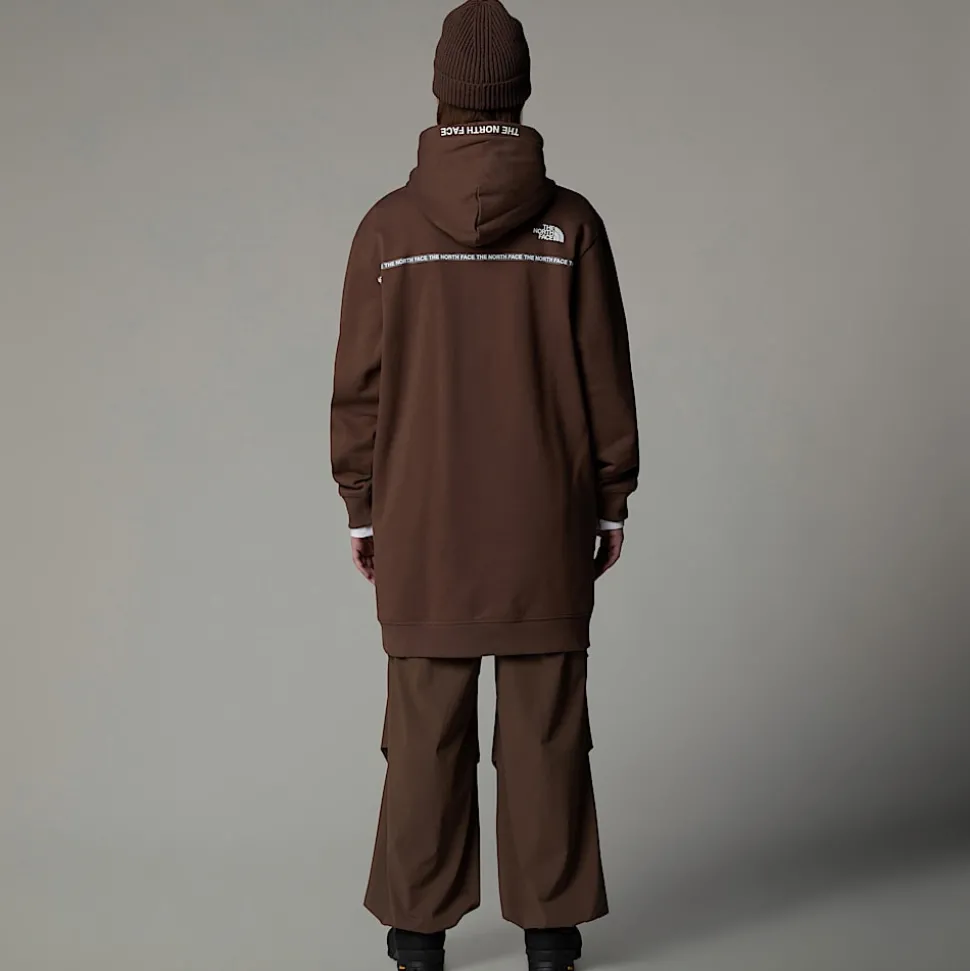 Discount The North Face Zumu Kjole Med Hætte Til Damer Smokey Brown