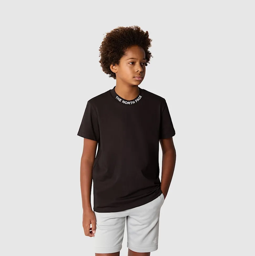 Store The North Face Zumu T-shirt Til Unge TNF Black