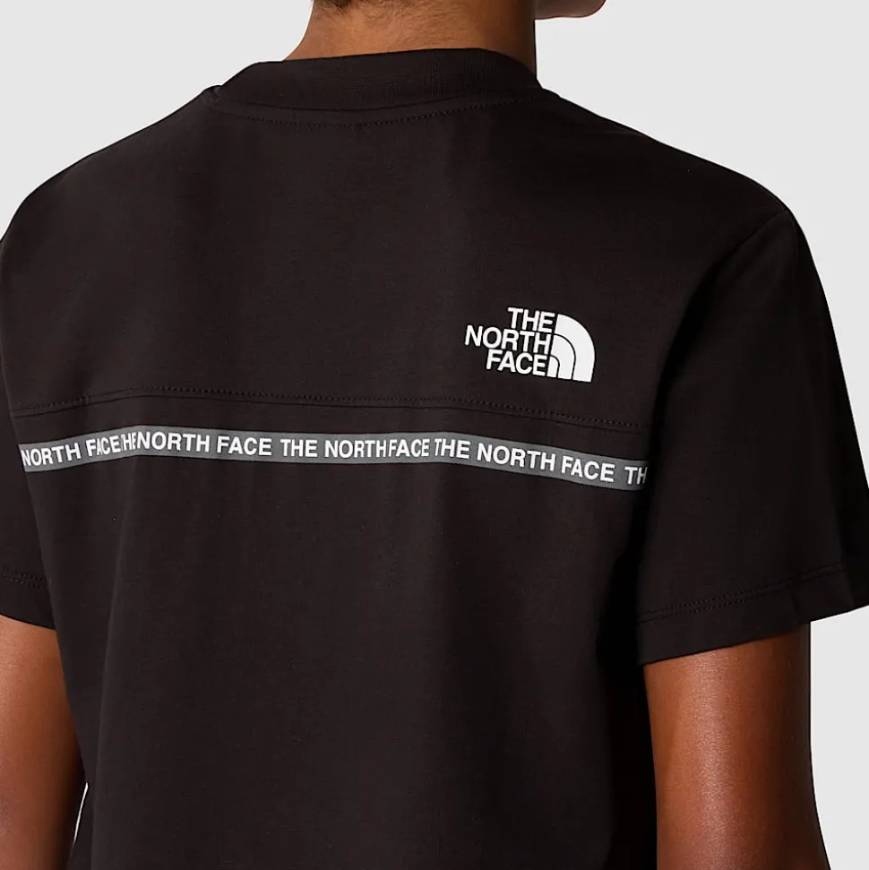 Store The North Face Zumu T-shirt Til Unge TNF Black